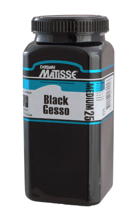 Unique design allows you to get a Matisse Black Gesso