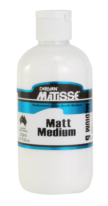 All this month we are looking at Mediums. Fluid Matte Medium is a